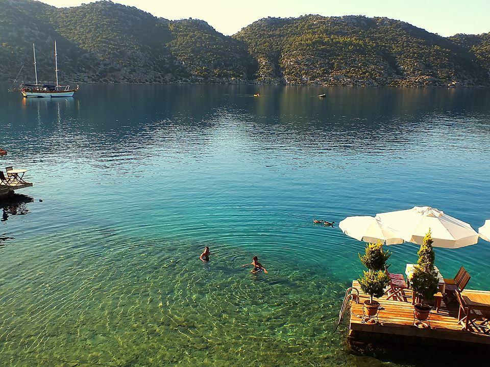Sahil Pension Kaleucagız Eksteriør billede